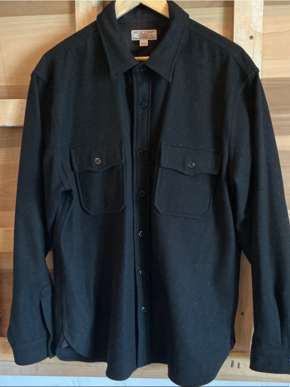 WALLACE & BARNES WOOL SHIRT